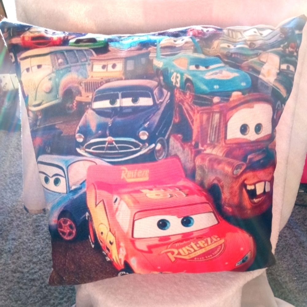 Lightning McQueen pillow